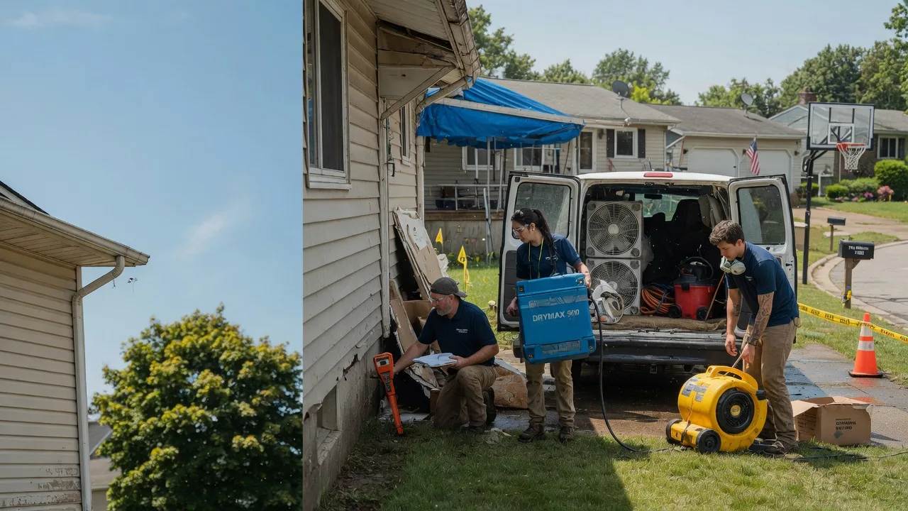 Ceiling Leak Cleanup in Berrien Springs, MI near me